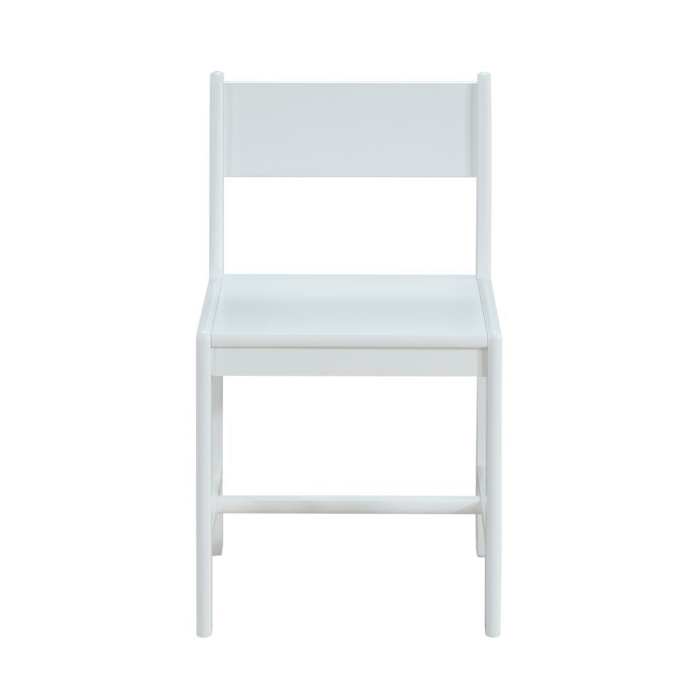 ACME Ragna - Chair - White | Meri Furniture