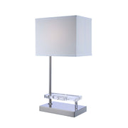 ACME Britt - Table Lamp - Sandy Nickel | Meri Furniture