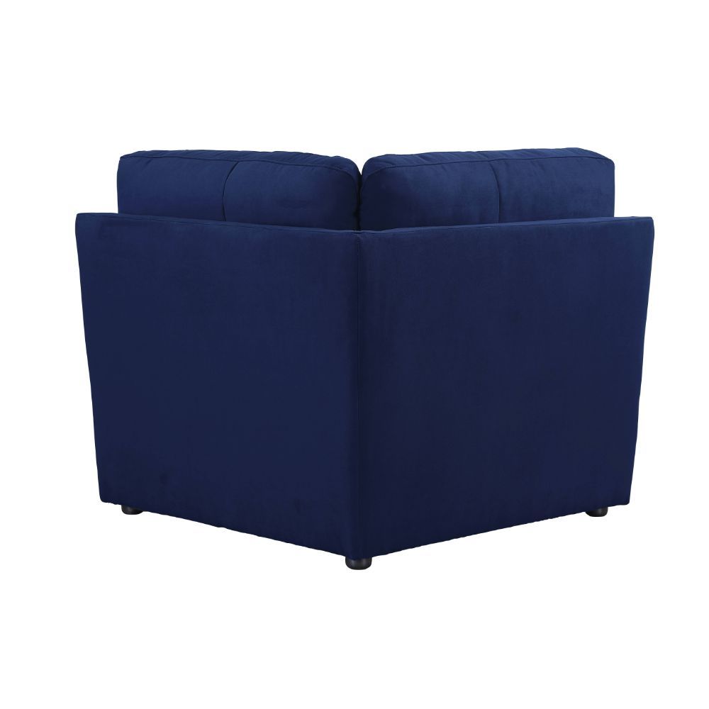 ACME Crosby - Wedge - Blue Fabric | Meri Furniture