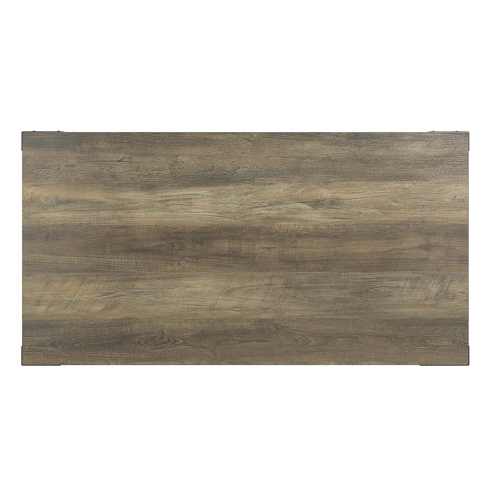 ACME Abiram - Coffee Table - Rustic Oak Finish | Meri Furniture