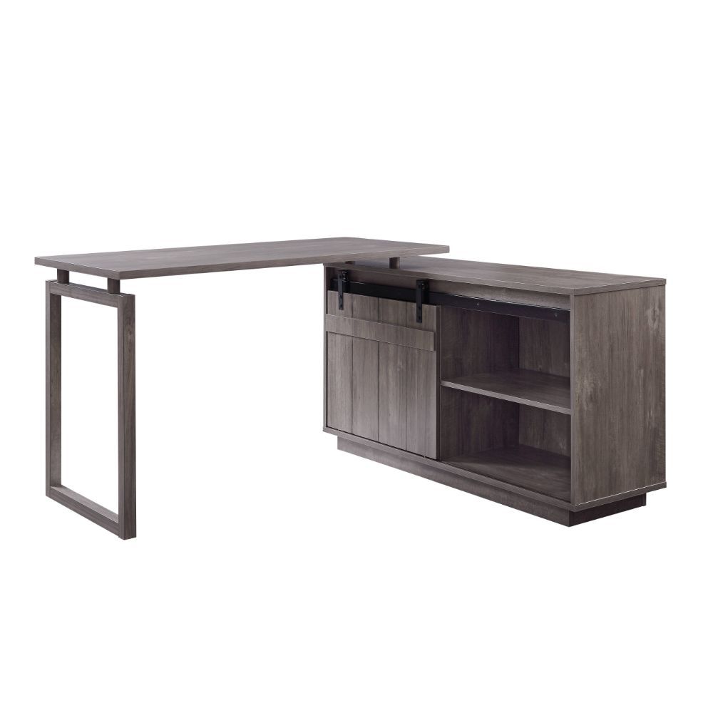 ACME Bellarosa - Desk - Gray Washed - 30" | Meri Furniture