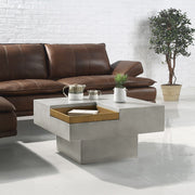 ACME Kailano - Coffee Table - Weathered Gray | Meri Furniture