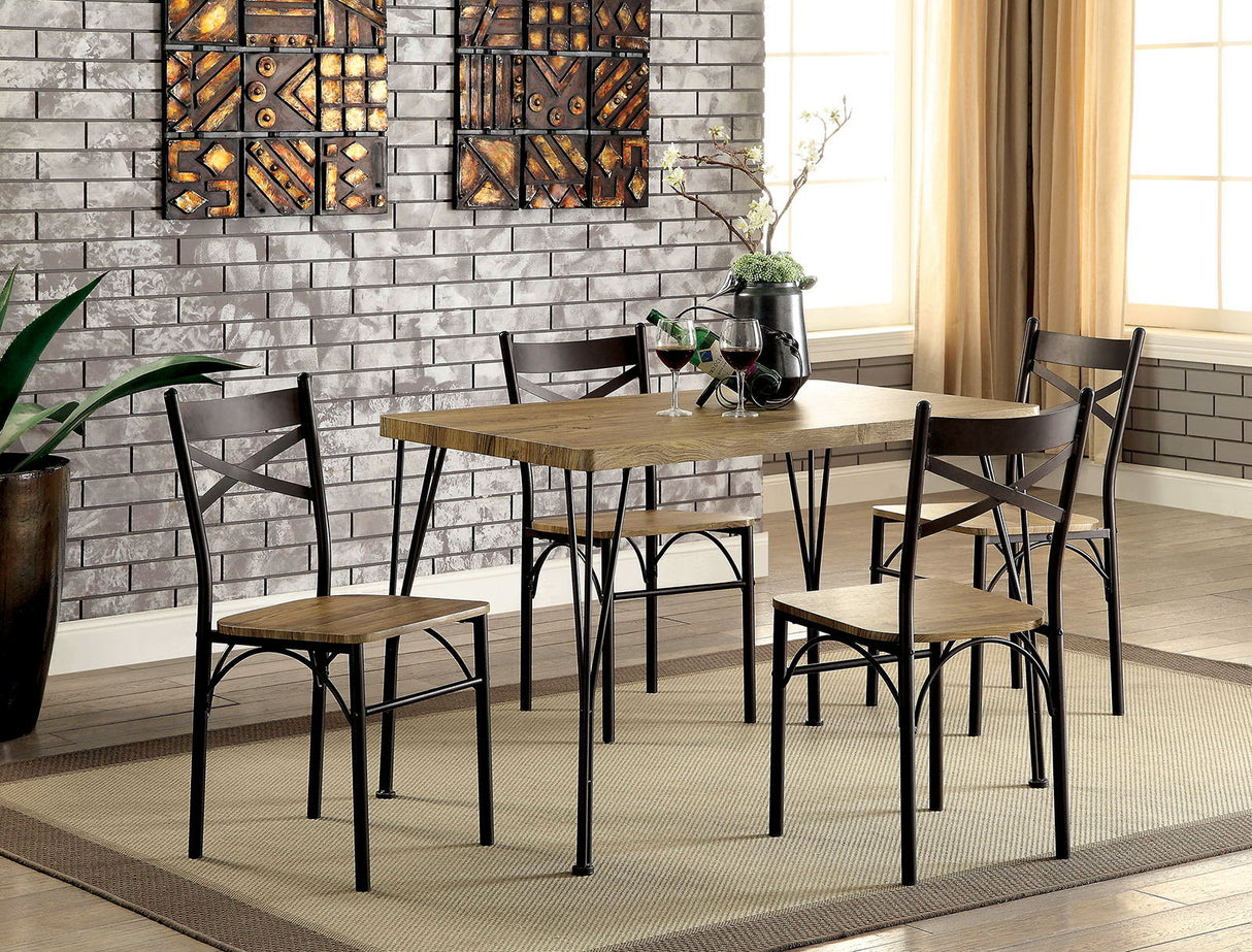 Furniture of America Banbury - Dining Table Set | Meri Furniture