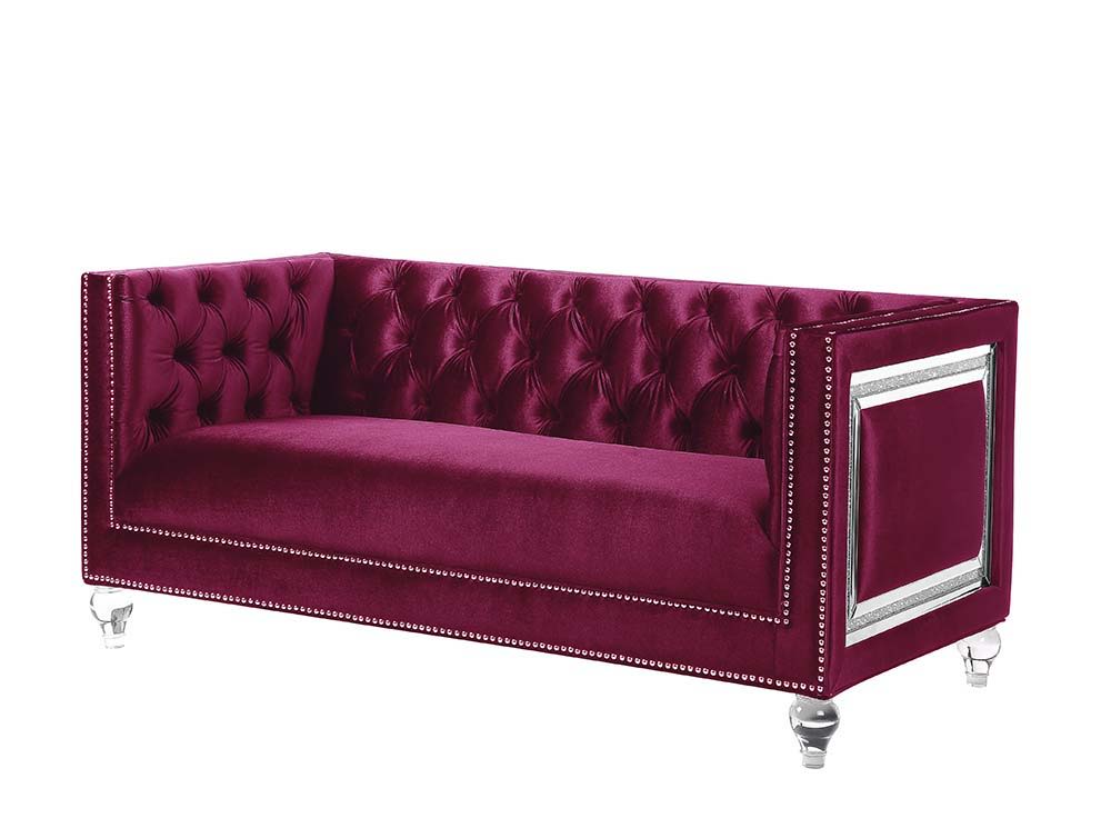 ACME Heibero - Loveseat. | Meri Furniture