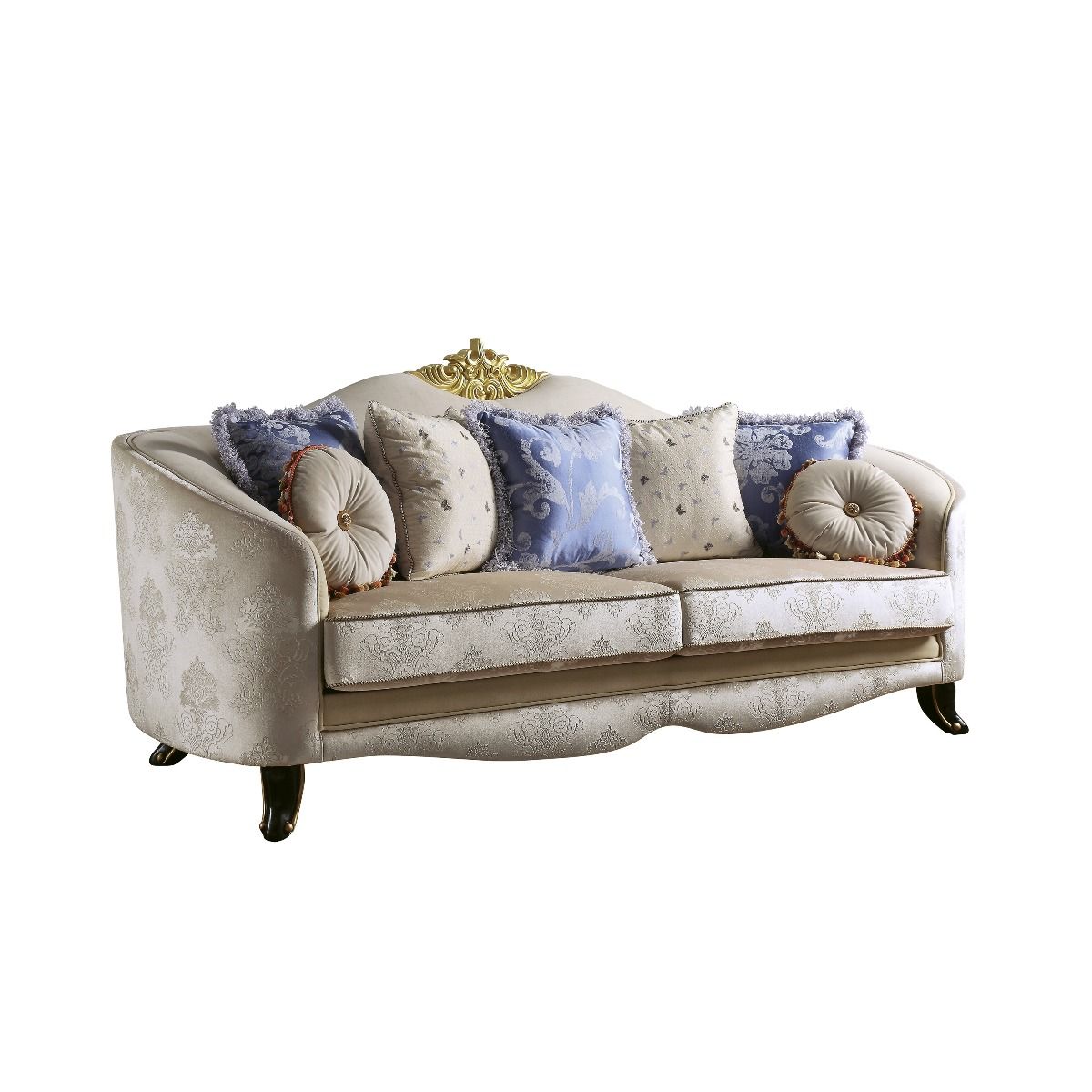 ACME Sheridan - Sofa - Cream Fabric | Meri Furniture