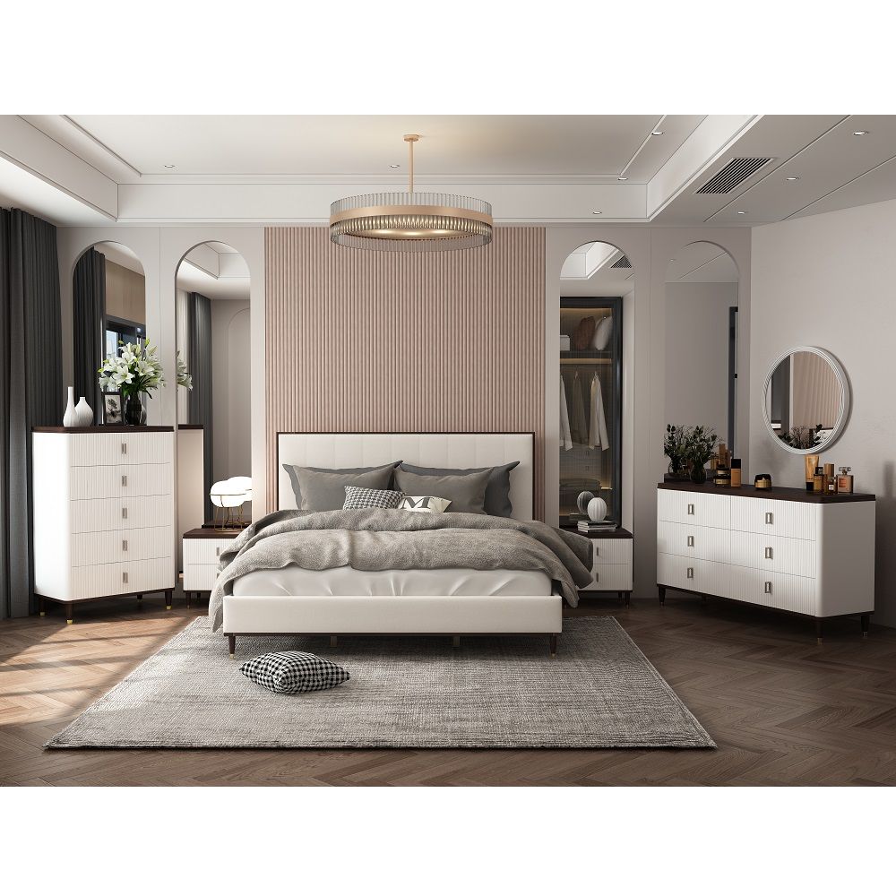 ACME Carena - Mirror - White | Meri Furniture