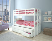 ACME The Micah bunk bed is the perfect solution for shared or small spaces. | Meri Furniture