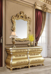 ACME Seville - Server - Gold Finish | Meri Furniture