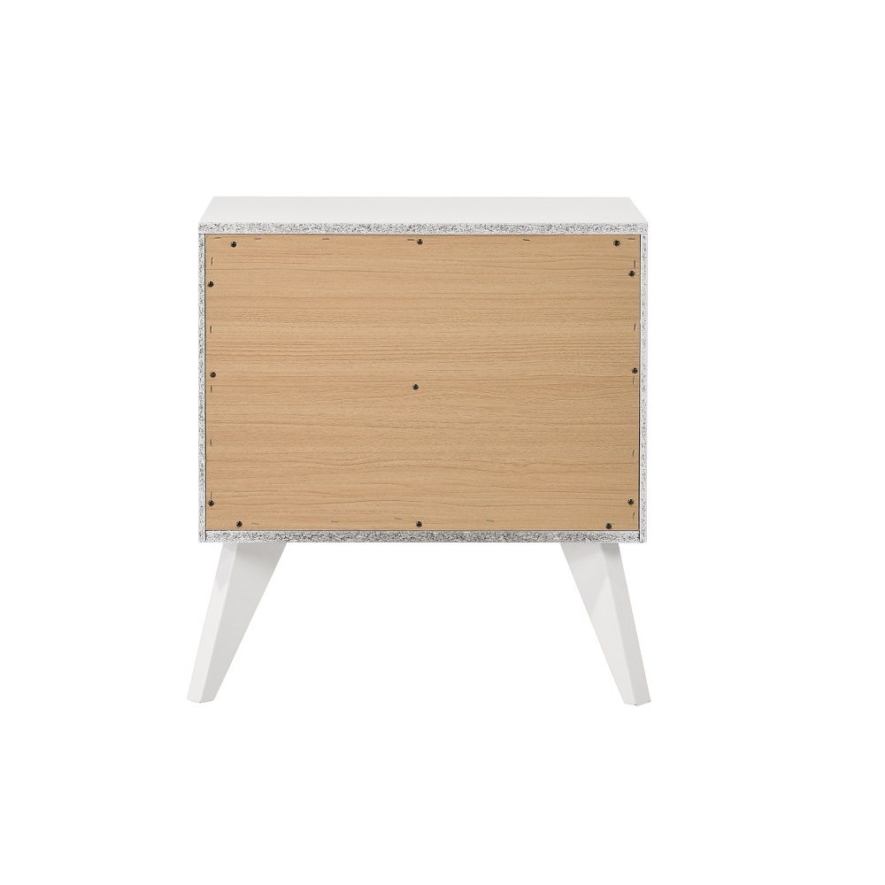 ACME Cerys - Nightstand - White | Meri Furniture