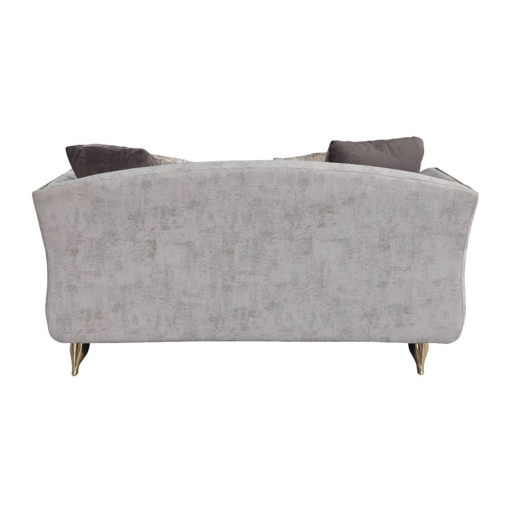 ACME Wilder - Loveseat - Beige Fabric | Meri Furniture
