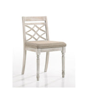 ACME Cillin - Side Chair (Set of 2) - Beige | Meri Furniture
