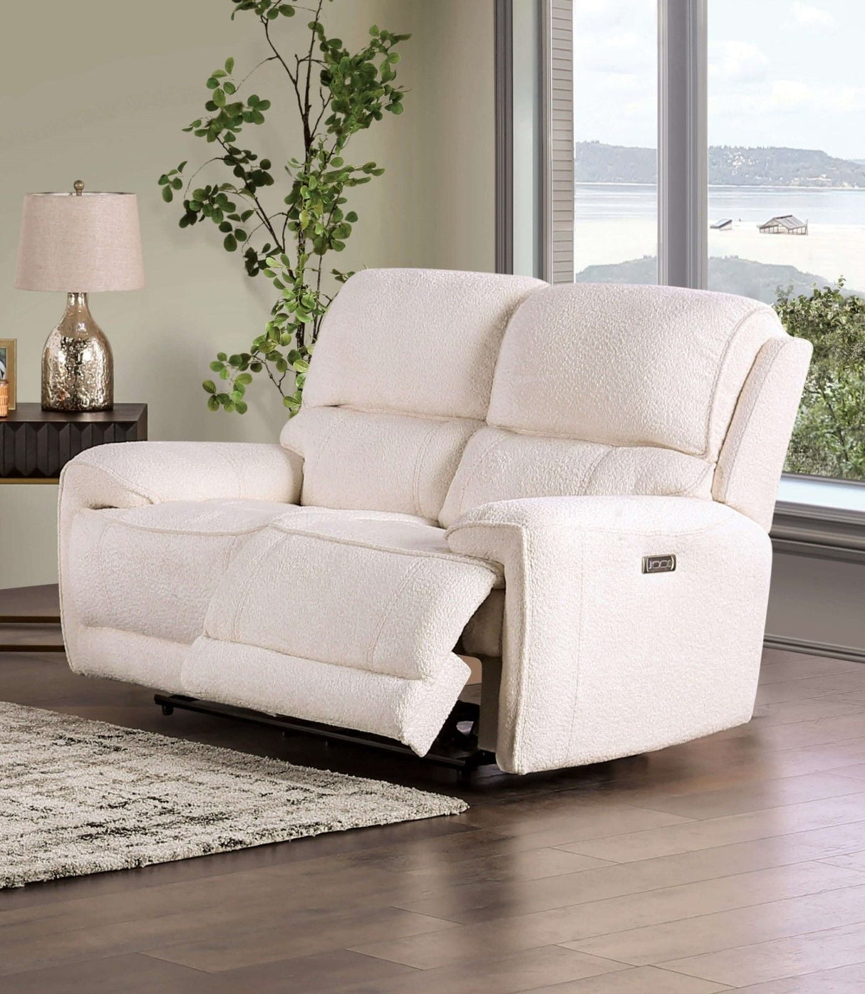 Furniture of America Morcote - Power Loveseat | Meri Furniture
