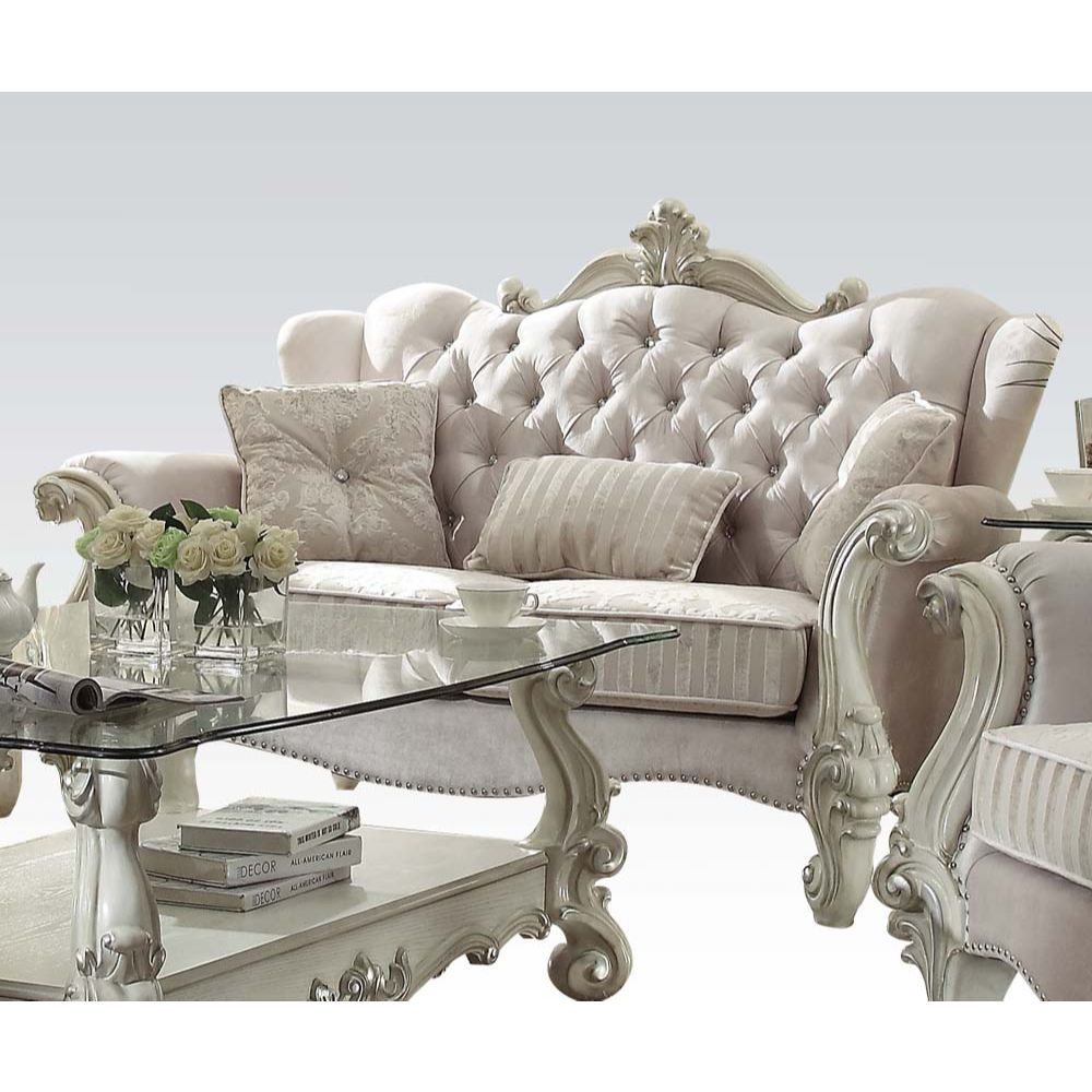 ACME Versailles - Loveseat (w/3 Pillows) | Meri Furniture