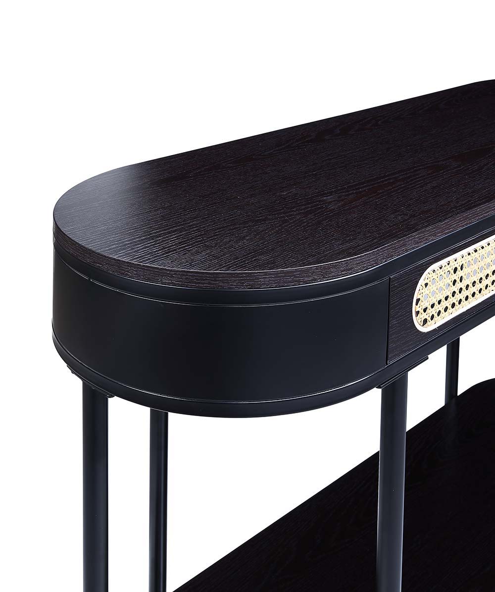 ACME Colson - End Table - Black Finish - 30" | Meri Furniture
