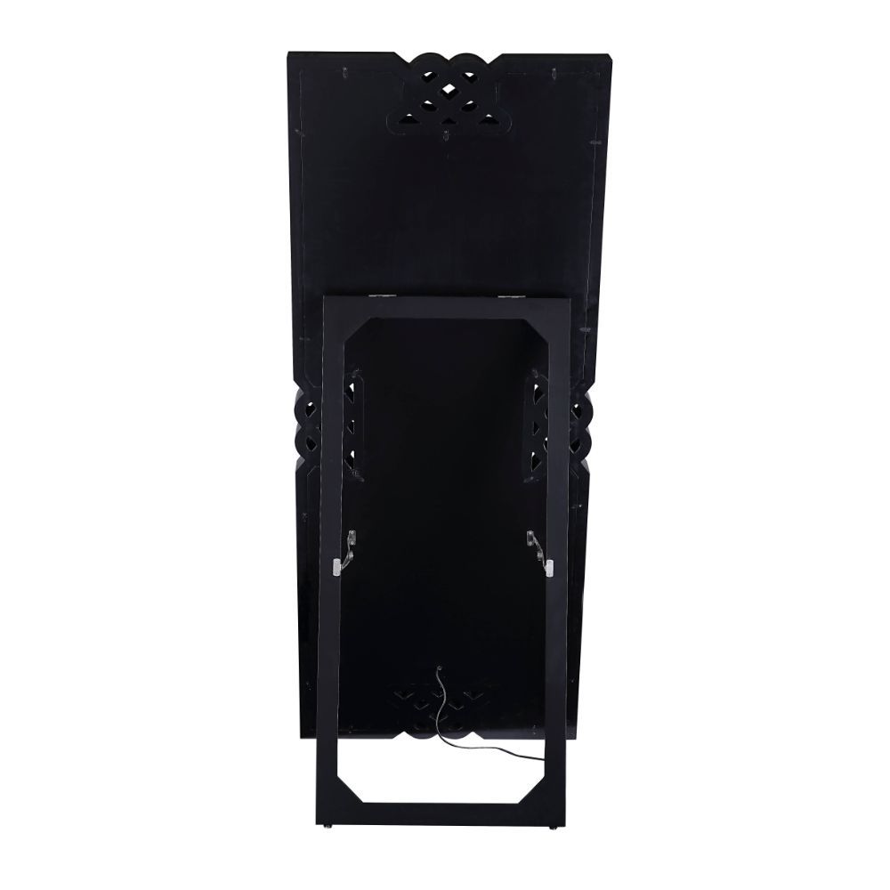 ACME Noralie - Accent Floor Mirror - Pearl Silver | Meri Furniture