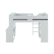 ACME Ragna - Loft Bed - White | Meri Furniture