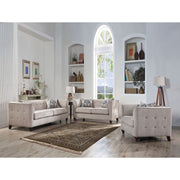 ACME Cyndi - Sofa - Tan Velvet | Meri Furniture