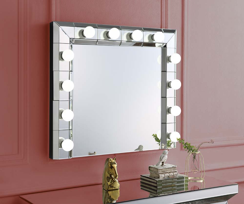 ACME Dominic - Wall Decor - Mirrored - 28" | Meri Furniture