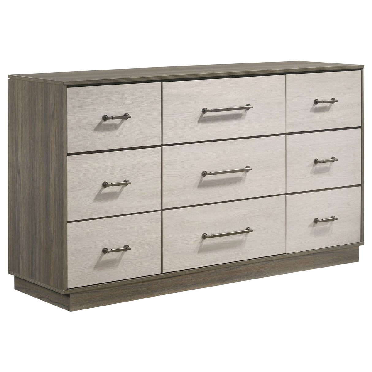 Coaster Fine Furniture Fenwick - 9-Drawer Dresser - Gray Oak | Meri Furniture