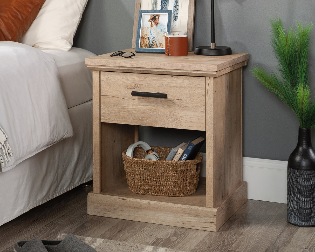 Sauder Aspen Post Night Stand Pmo | Meri Furniture