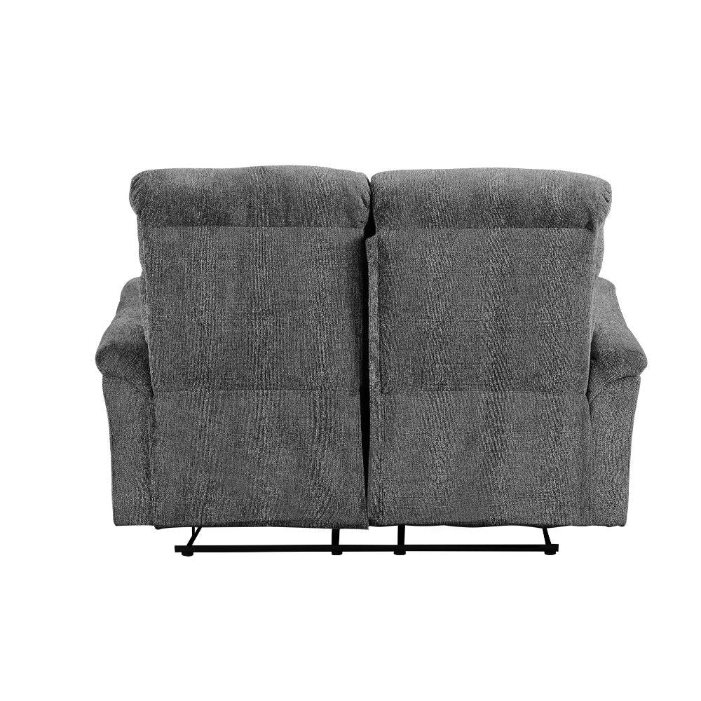 ACME Treyton - Loveseat - Gray Chenille | Meri Furniture