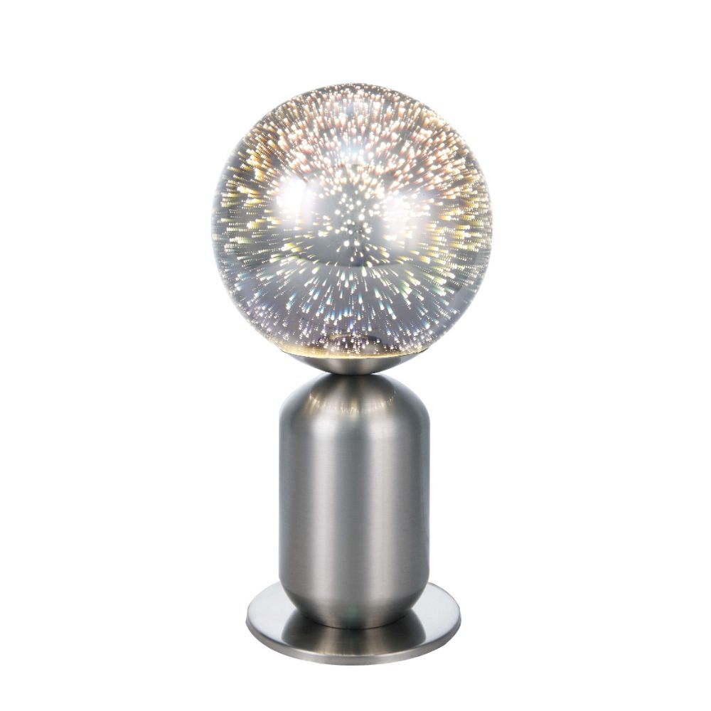 ACME Gwen - Table Lamp - Sandy Nickel | Meri Furniture