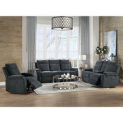 ACME Elijah - Sofa - Slate Blue Chenille | Meri Furniture
