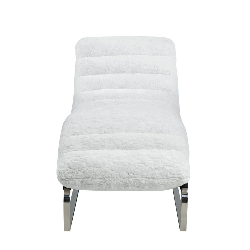 ACME Qortini - Chaise | Meri Furniture