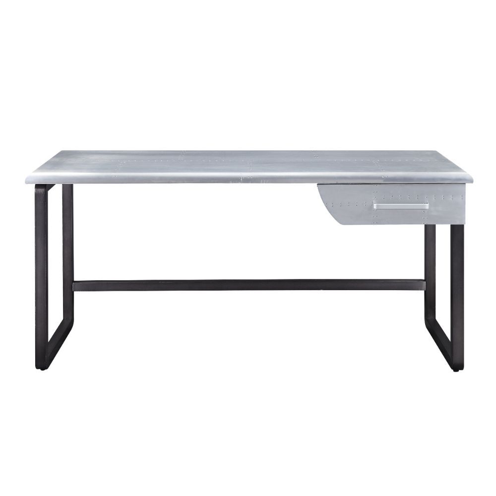 ACME Brancaster - Desk - Aluminum - 30" | Meri Furniture