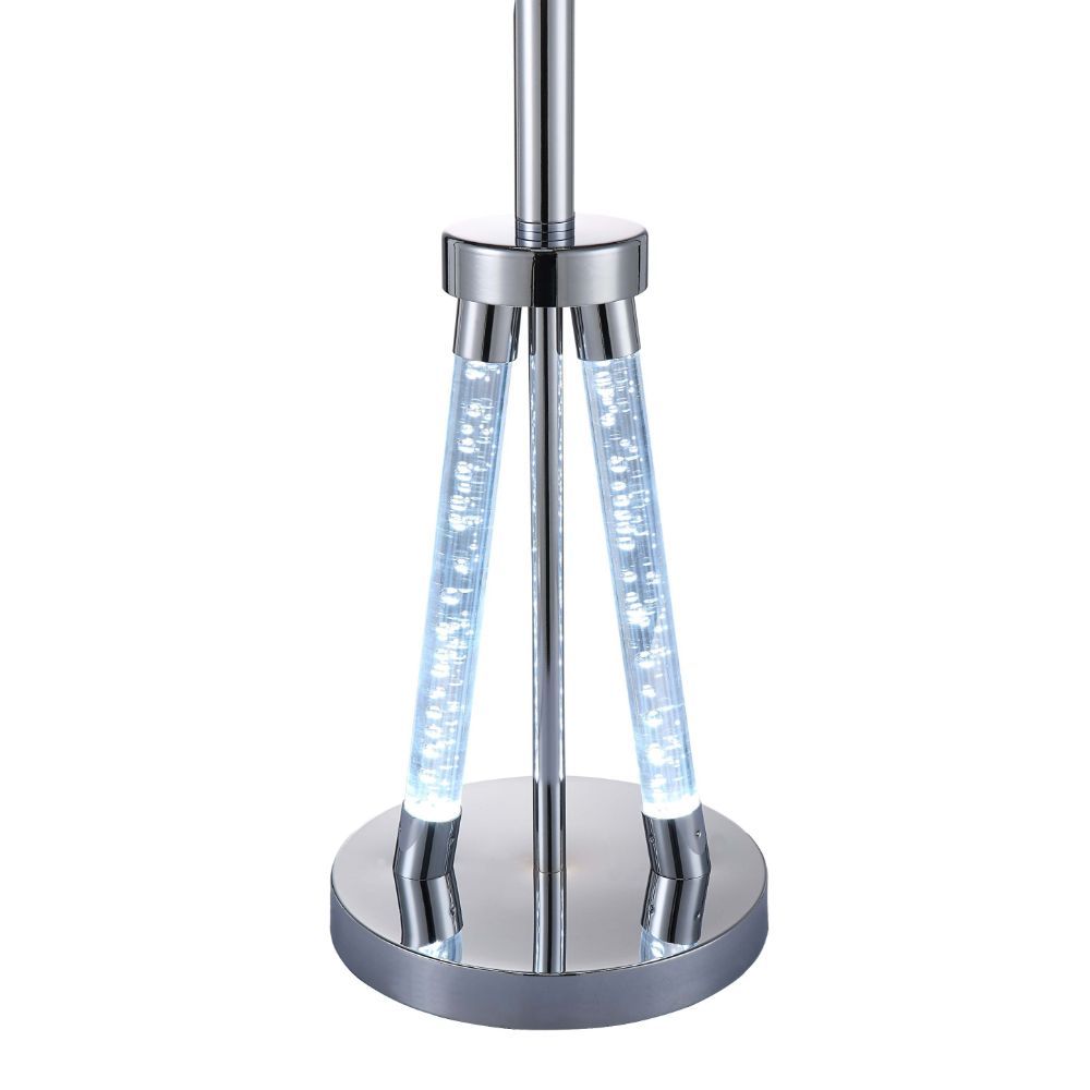 ACME Cici - Floor Lamp - Chrome | Meri Furniture