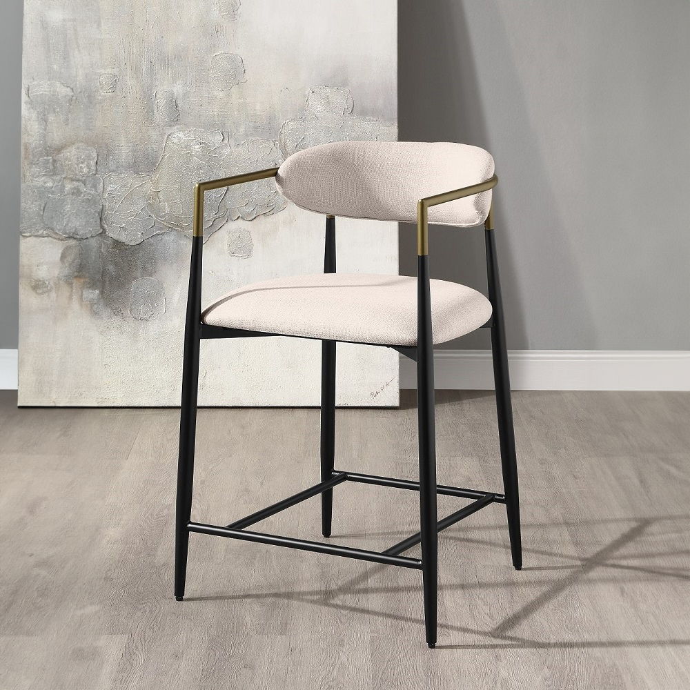 ACME Jaramillo - Counter Height Chair | Meri Furniture