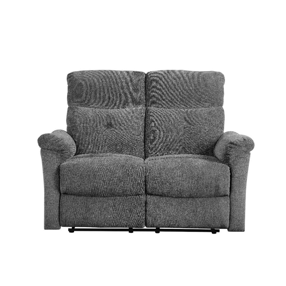 ACME Treyton - Loveseat - Gray Chenille | Meri Furniture