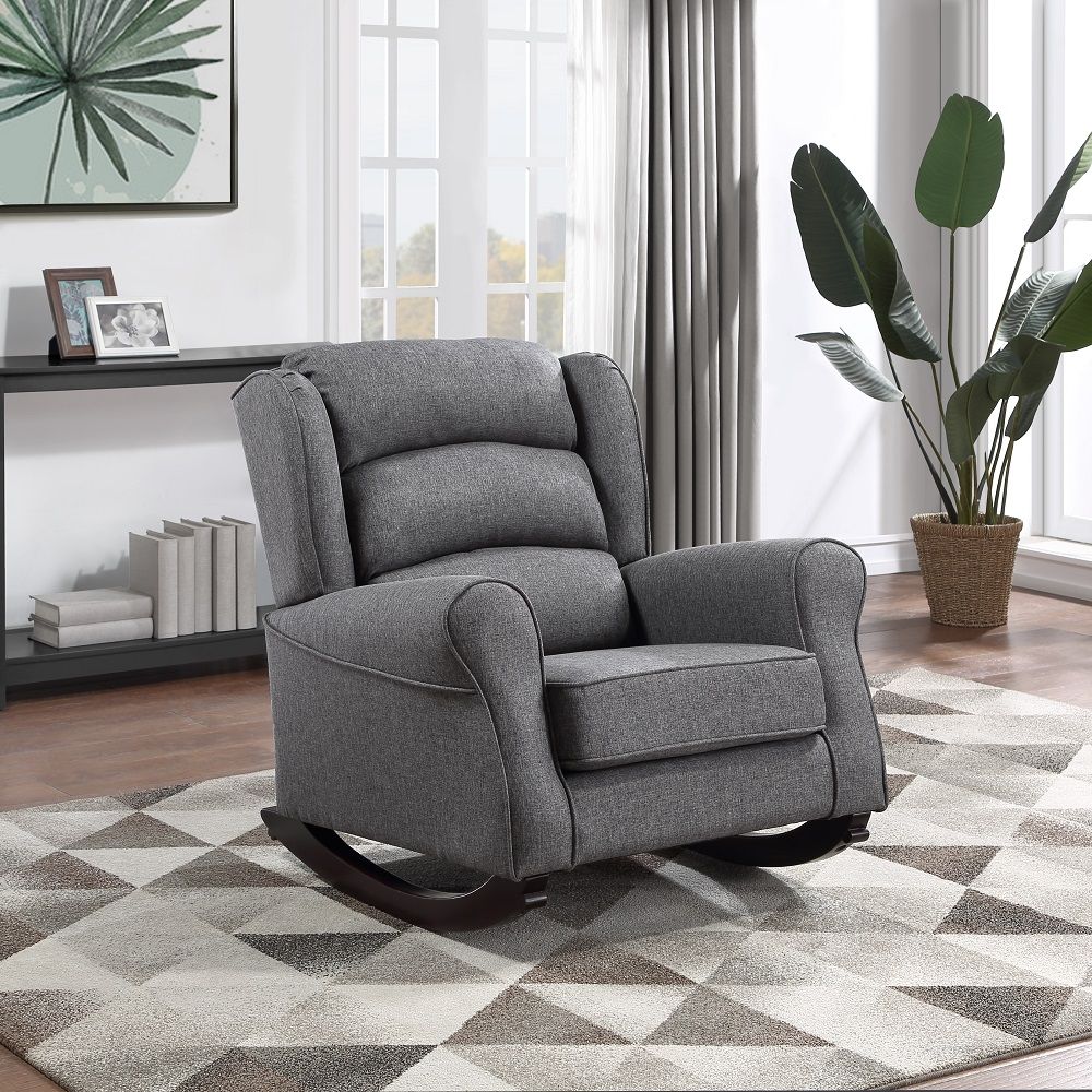 ACME Fabien - Rocking Chair - Gray | Meri Furniture