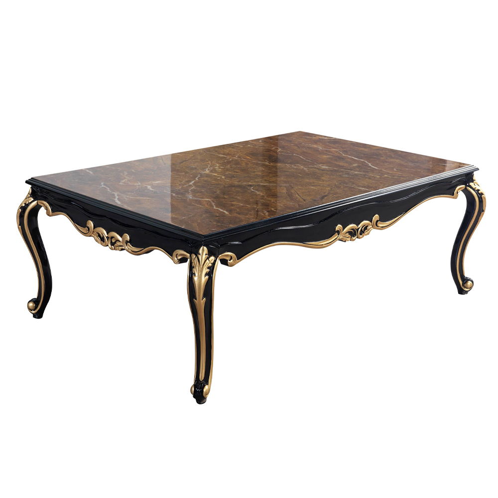 ACME Betria - Coffee Table - Gold & Black | Meri Furniture