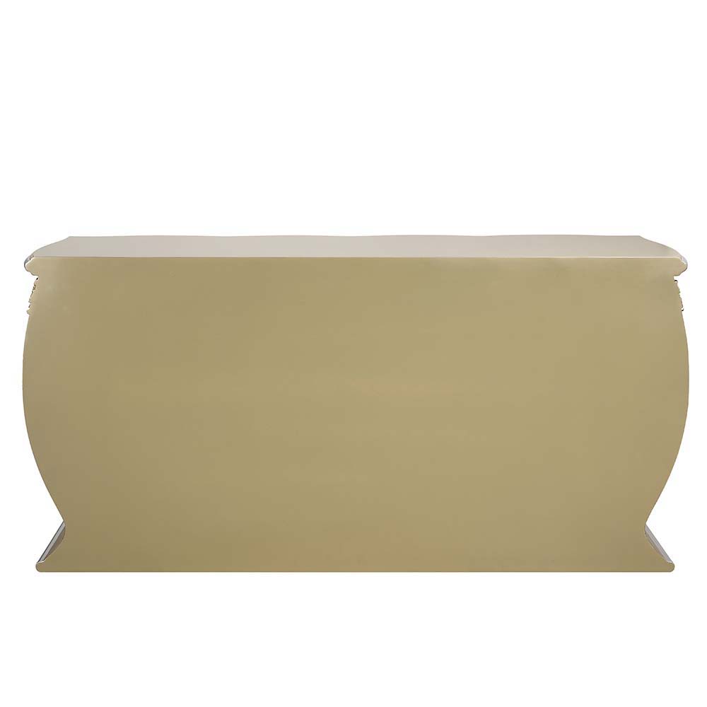 ACME Bernadette - Server - Gold Finish | Meri Furniture