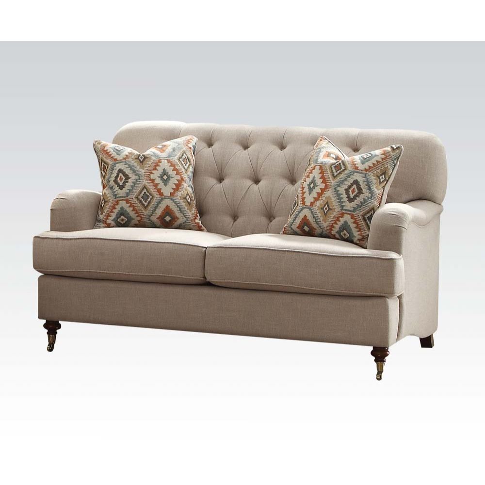 ACME Alianza - Loveseat (w/2 Pillows) | Meri Furniture