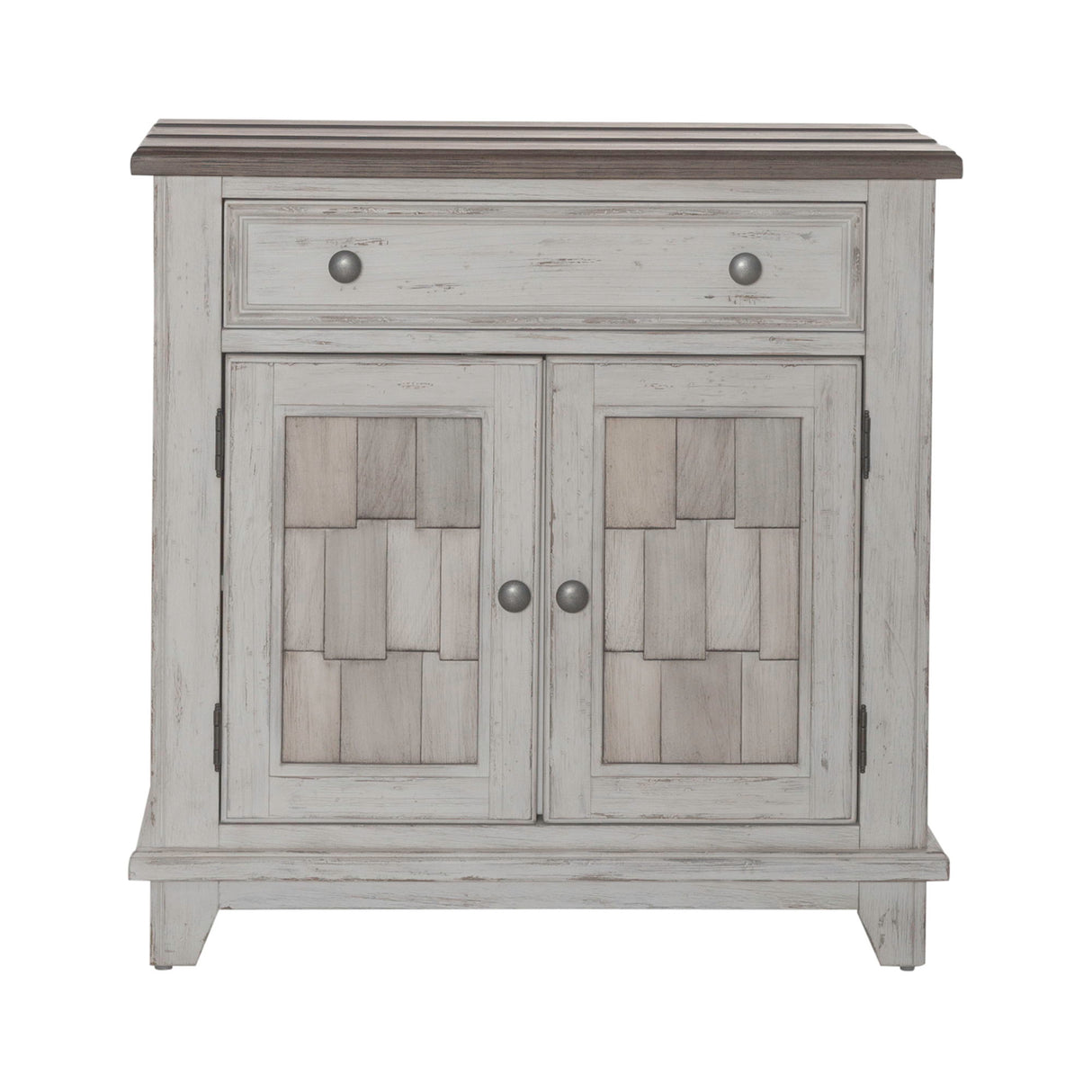 Liberty Furniture River Place - Accent Cabinet - White | Meri Furniture