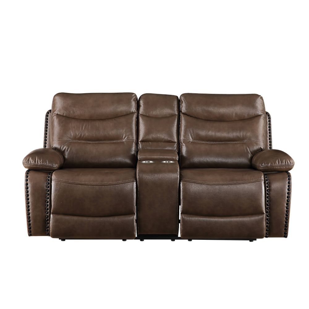 ACME Aashi - Loveseat w/Console (Motion) | Meri Furniture