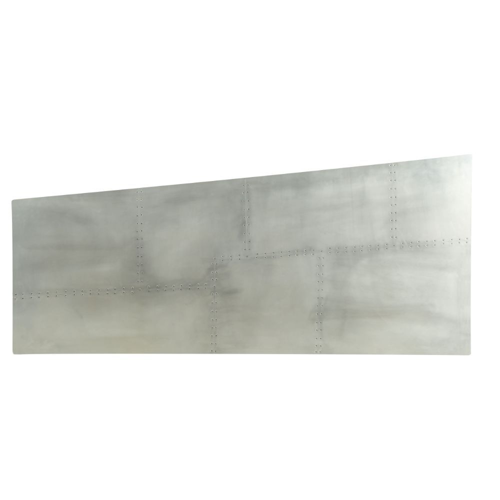 ACME Brancaster - Desk - Aluminum | Meri Furniture