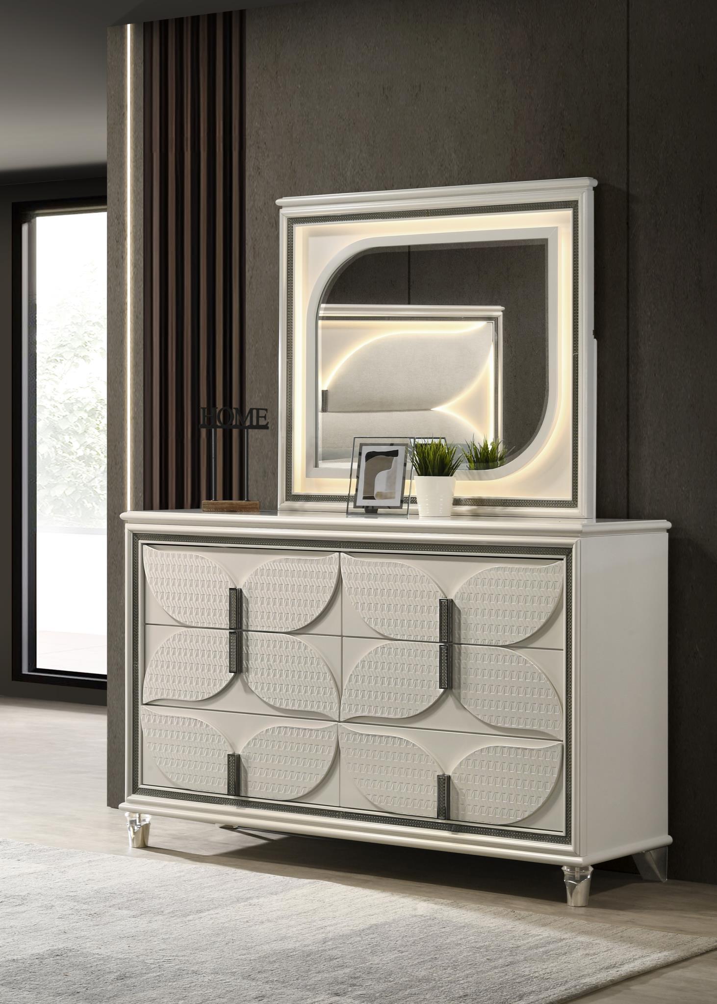 United Furniture Import&Export B029 - Dresser - Mysterious Gold
