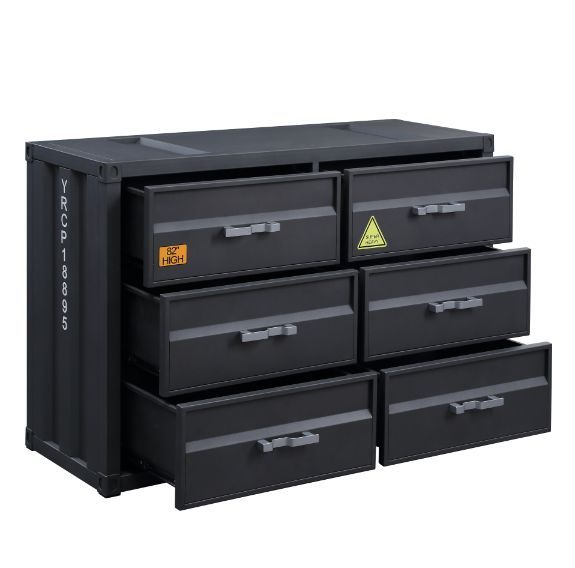ACME Cargo - Dresser - Gunmetal Finish | Meri Furniture