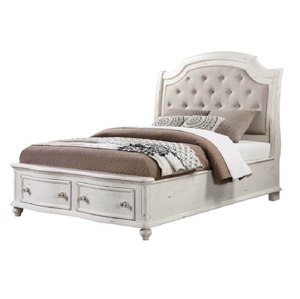 ACME Jaqueline - Bed With Storage | Meri Furniture