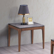 ACME Bevis - End Table - Walnut | Meri Furniture