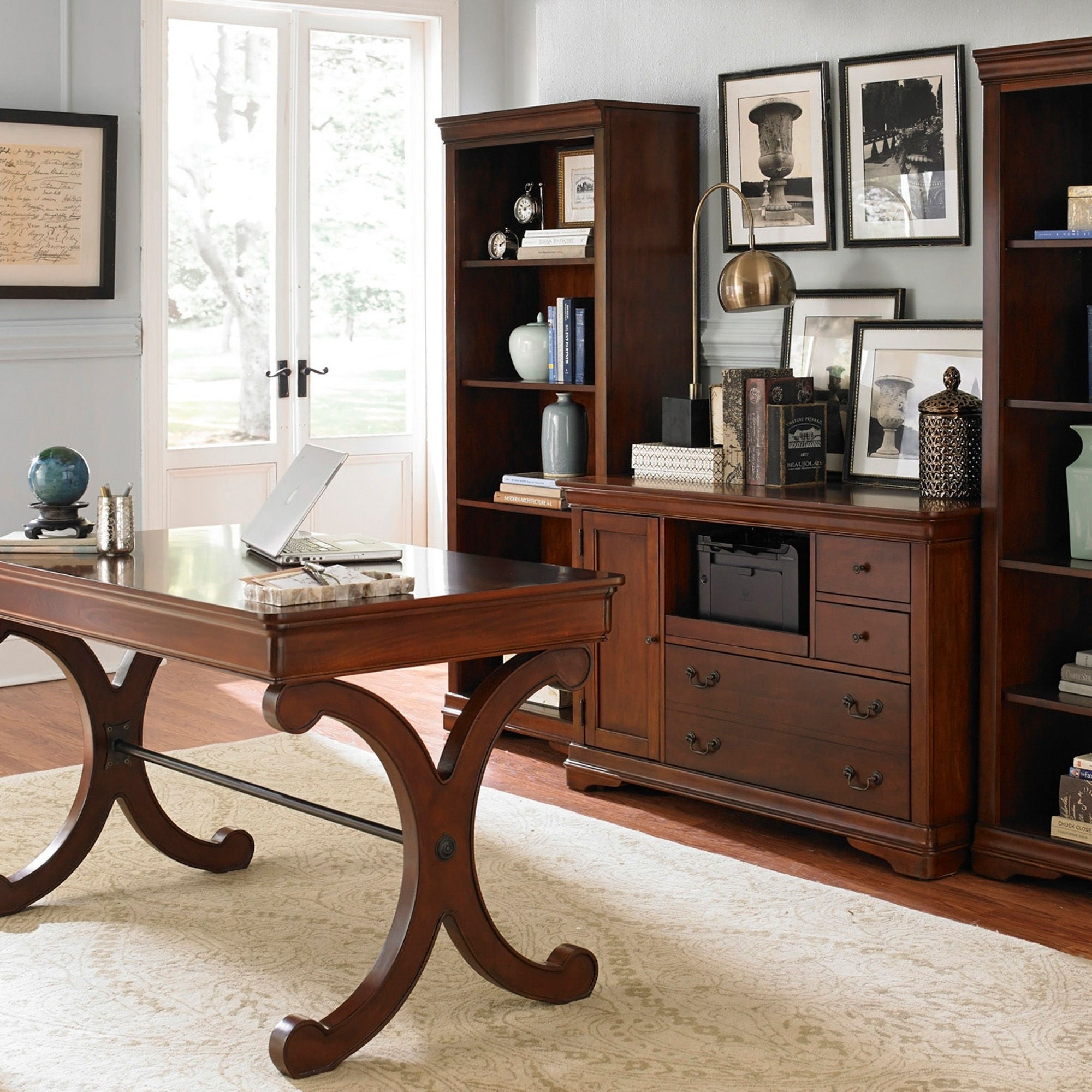 Liberty Furniture Brookview - Home Office Desk Set | Meri Furniture