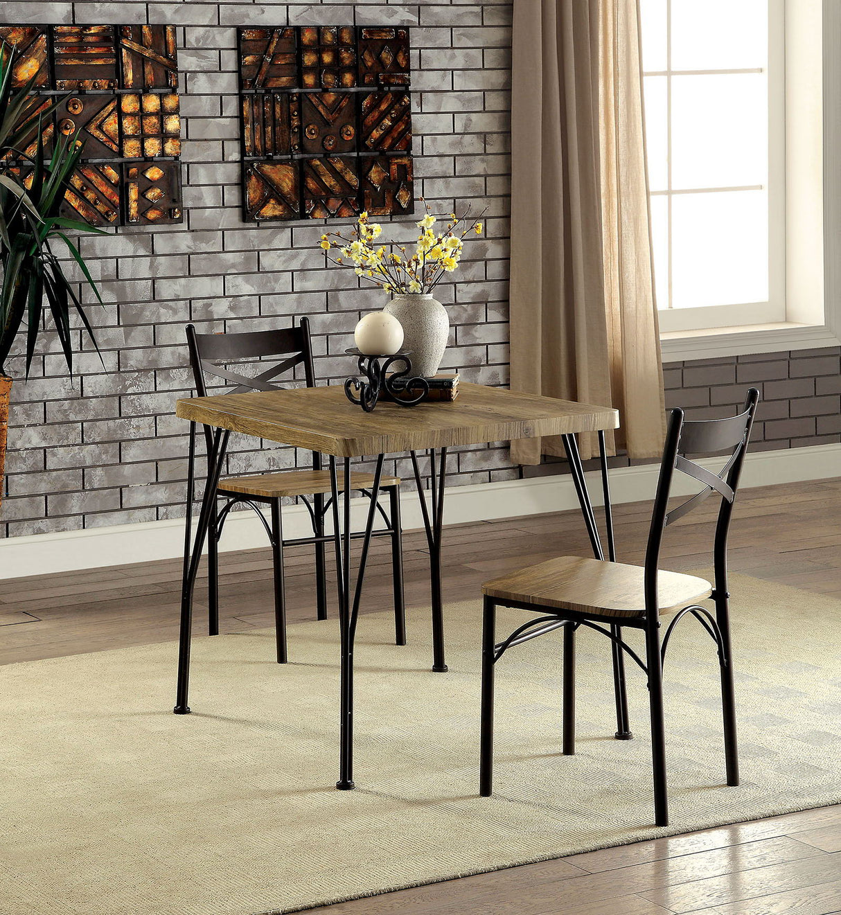 Furniture of America Banbury - Dining Table Set | Meri Furniture