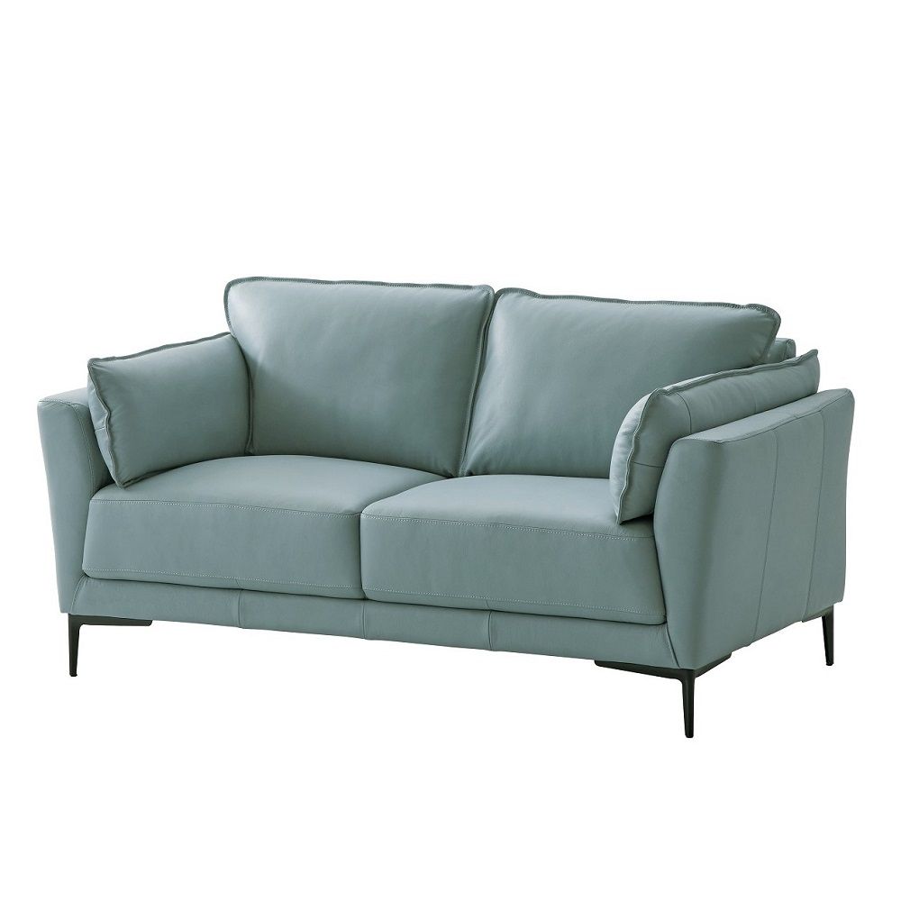 ACME Mesut - Loveseat - Black | Meri Furniture
