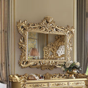 ACME Bernadette - Mirror - Gold Finish | Meri Furniture