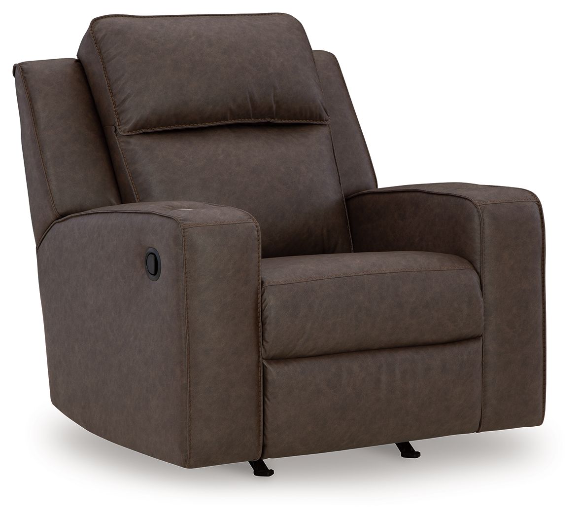 Signature Design by Ashley® Lavenhorne - Granite - Rocker Recliner | Meri Furniture