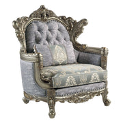 ACME Miliani - Chair With Pillow - Antique Bronze | Meri Furniture
