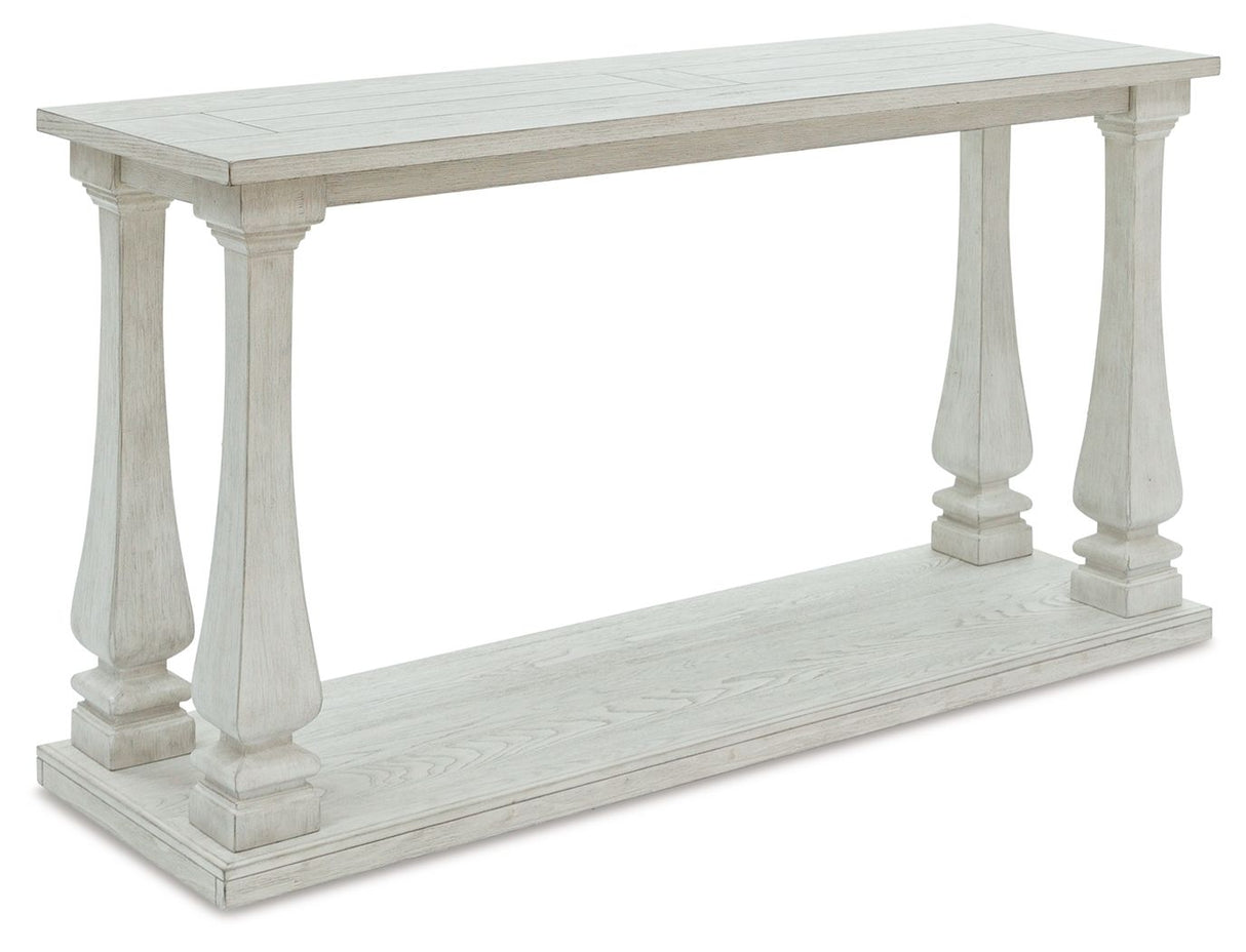 Signature Design by Ashley® Arlendyne - Antique White - Sofa Table | Meri Furniture